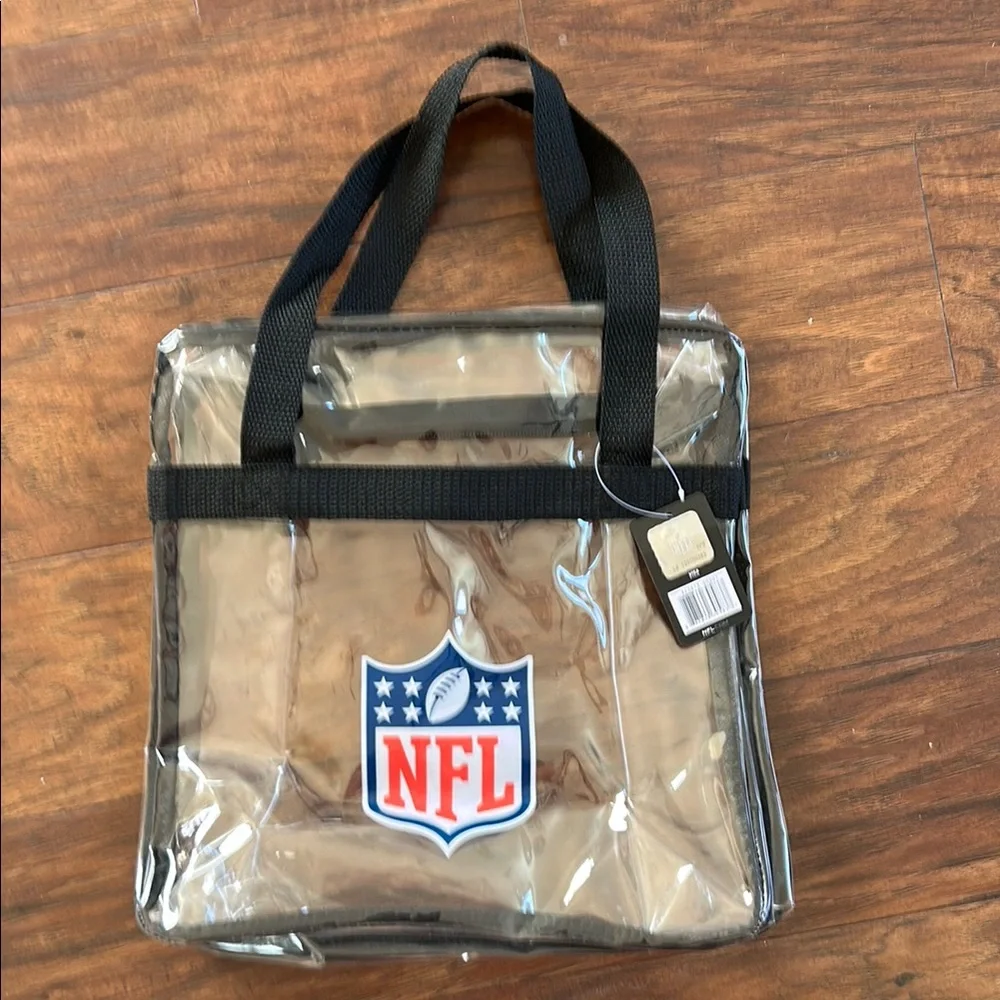 NFL Gray and Black Stadium Tote Bag - Picture 1 of 5